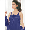 Navy Blue - FL-471 - Flourish Nightwear