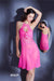 LIFE-TALE Short RomanticNighty For Women - 8562