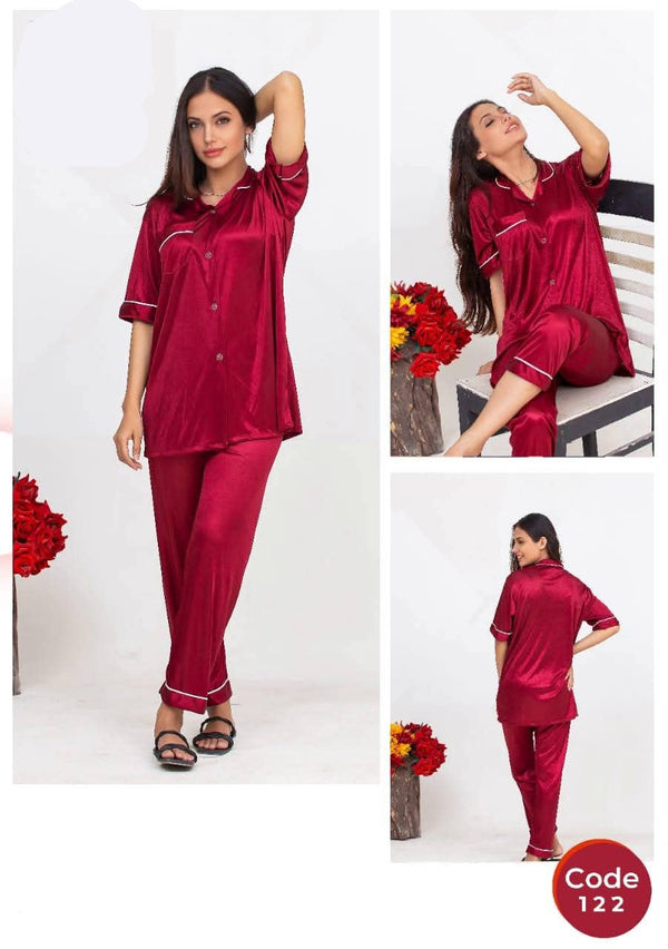 Luxury Night Wear set for women, specifically under the product Code 122
