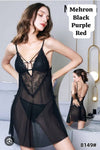 Romantic Net Short Sexy Nighty