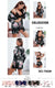 Women's 3-Piece Satin Floral Sleepwear Set with Lace Bralette, Shorts, and Robe.