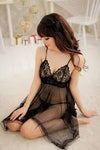Baby Doll 2-Piece Transparent Lace