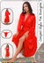 Silk Nighty Robe Gown Kimono Style for women, Night suit, Sleepwear for women Night Dress, Night wear