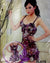 Romantic Floral Print Short Nightwear For Women -FL307B