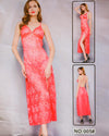 Romantic Sexy Net Long Nighty - Babydoll Bridal Secret Closet - 005#