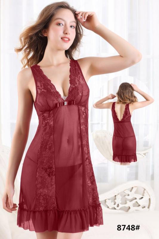 Bombshell Short RomanticNighty For Women - 8748