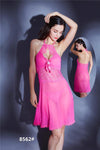 LIFE-TALE Short RomanticNighty For Women - 8562