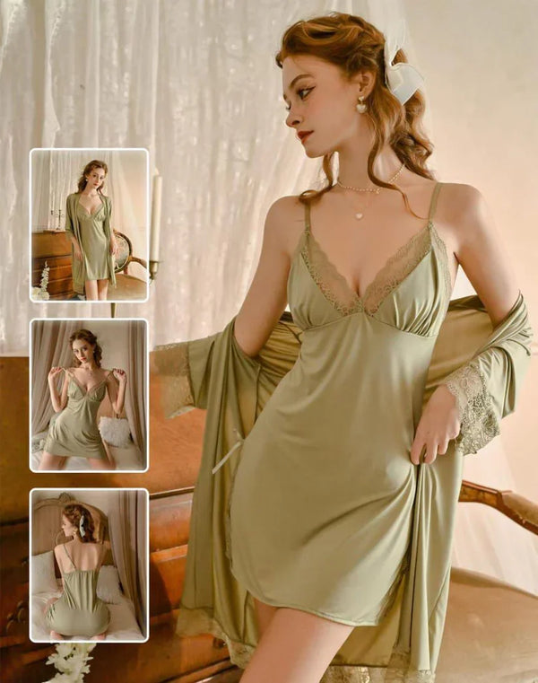 Luxury Feather-Soft 3-Piece Nightwear Set