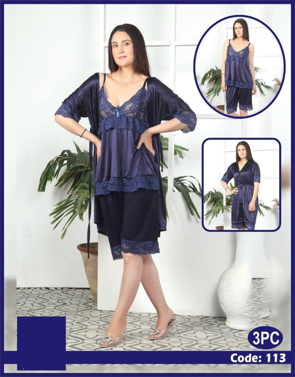 3-Piece Nightwear Set - Code 113