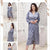Sale Roses Luxury 2-Piece Gown Nightwear Set - Code 120