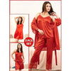 5 Pcs Luxury Soft Comfortable Bridal Nightwear