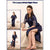 This Elegant Sale 1-Piece Gown Night wear is a black floor-length gown designed for both style and comfort.