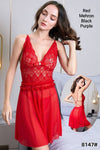 Honeymoon Short Romantic Nighty For Women
