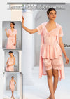 PREMIUM QUALITY .HIGH QUALITY GSM USE. 3 PIECE NIGHTWEAR . 7 COLOURS .Stuff=SILK FREE SIZE28 TO 38 BREAST SIZE EASILY WEAR.