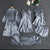 5 Piece Silk Long Bridal Nighty Set Best Honeymoon Gown with Bra and Pant