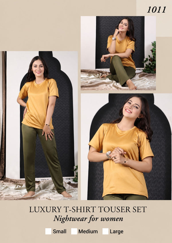 2 Pieces Ladies Trouser/Shirt- Premium Quality (Size Small-Medium-Large) 8 Designs Available
