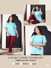 2 Pieces Ladies Trouser/Shirt- Premium Quality (Size Small-Medium-Large) 8 Designs Available