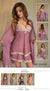 Women's Lace Babydoll Nightdress with Robe Set