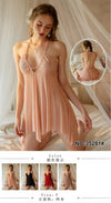 Elegant Lace Babydoll Lingerie Nightdress