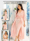 PREMIUM QUALITY .HIGH QUALITY GSM USE. 2 PIECE NIGHTWEAR . LONG INNER+LONG GOWN. 7 COLOURS .Stuff=SILK FREE SIZE28 TO 38 BREAST SIZE EASILY WEAR.