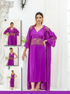 PREMIUM QUALITY .HIGH QUALITY GSM USE. 2 PIECE NIGHTWEAR . LONG INNER+LONG GOWN. 7 COLOURS .Stuff=SILK FREE SIZE28 TO 38 BREAST SIZE EASILY WEAR.