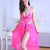 PREMIUM QUALITYIMPORTED ITEMPINK MESH SEE THROUGH LINGERIE BABY DOLL NIGHT DREES DESIGNED FOR LOUNGEWEAR AND BRIDAL SLEEPWEAR