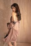 Women Nighty with Robe (Brown)