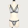 New Women's Bra Set Sports Underwear Girl Sexi Bandage Corset Letter Push Up Bra Lingerie Babydolls Bikini Set